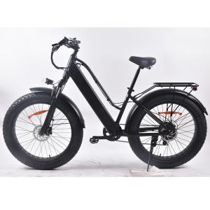 Quality 50NM Torque Fat Tire Electric Hunting Bike 0.5KW 6Speed Geared wholesale