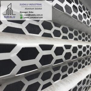 Quality SUDALU Exterior Building Metal 3D Curtain Wall Cladding Aluminum Panel wholesale