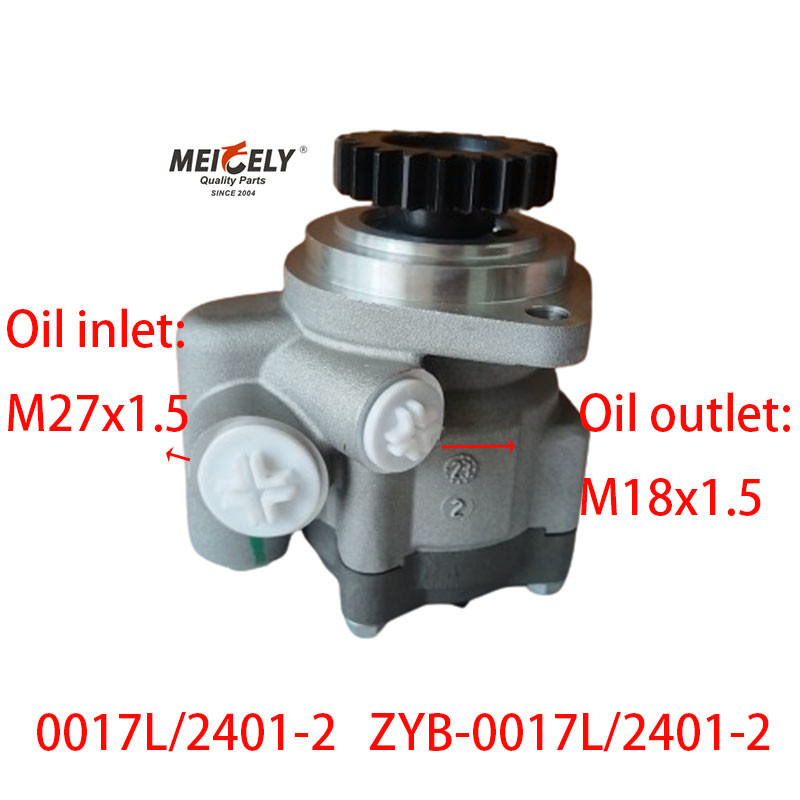 Stock OE 0017L/2401-2 Power Steering Pump For FAW 6DM3 Engine