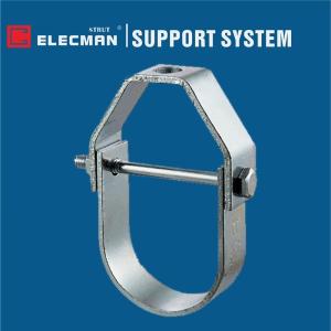 Quality Adjustable Steel Clevis Loop Conduit Pipe Hangers Support 4 inch Light Duty wholesale