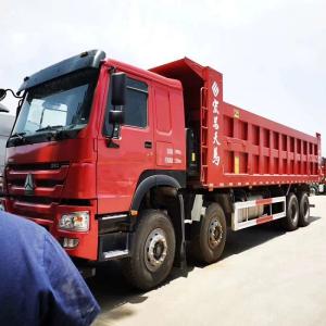 Quality 8x4 371HP Euro 2 Used Howo Trucks Used Heavy Duty Dump Trucks wholesale