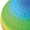 Quality 18 Inch Rubber Playground Balls for Kids Rainbow Inflatable Backyard Play Balls wholesale