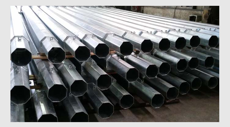 Dip Galvanized Mid Hinged Steel Power Pole for Street Light Installation Guide