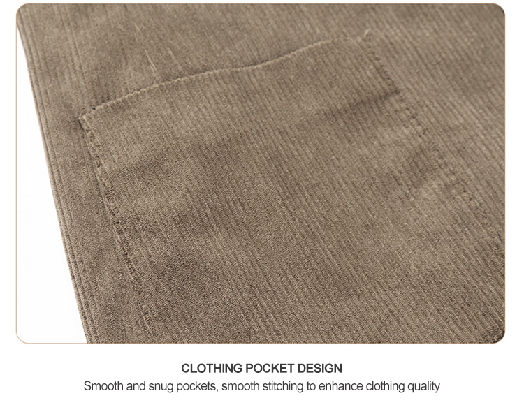 Adults Corduroy Suit Jacket 2024 Custom End Slim Single Corduroy Casual Suit for Men