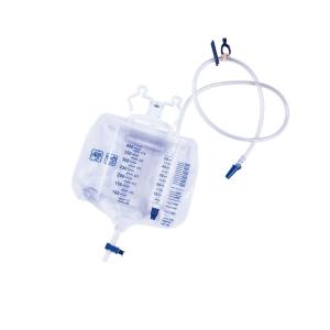 Quality Disposable Sterile Adult Pull Push Valve Urine Drainage Bag Without Outle Medical Grade wholesale
