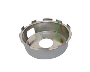 Quality Automotive Components Deep Draw Metal Stamping 30mm Height Open Bottom wholesale