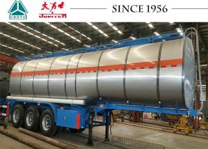 Quality 12R22.5 Tire 40000KG Carbon Steel Bitumen Tanker Trailer wholesale