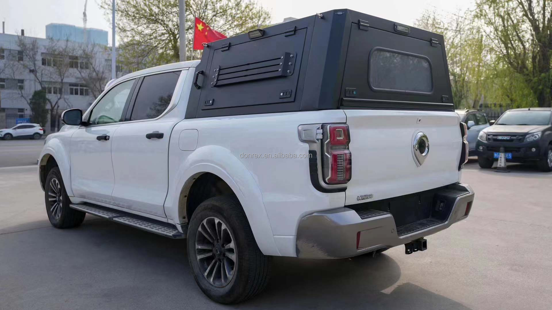 Waterproof Steel Truck Bed Rack System for Toyota Tacoma Canopies and Hardtop Covers