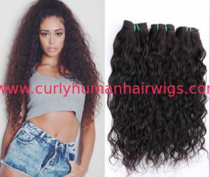 Quality Customized Brazilian Curly Human Hair Weave for Black Women wholesale