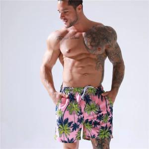 Quality Leisure Beachwear Shorts For Men Youth Surfing Plus Size Mens Bathing Suits wholesale