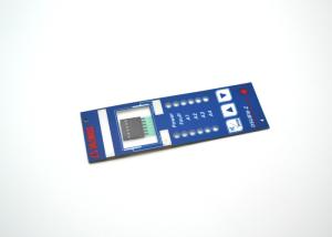 Quality 3 Metal Dome Polyester Membrane Switch With Embossed Graphics Heat Resist wholesale