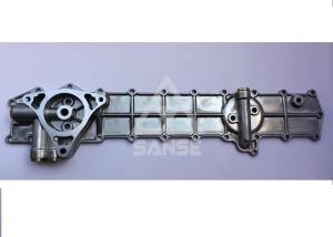 Quality ME034573 Oil Cooler Cover 6D14 / 6D15 / 6D16 Excavator Engine Parts wholesale