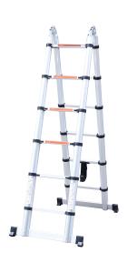 Quality Non Insulated 3.8m Multi Purpose Telescopic Ladder wholesale