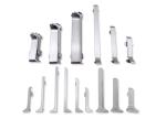 Matt Silver Skirting Board Profiles Wall To Floor Anodizing Surface