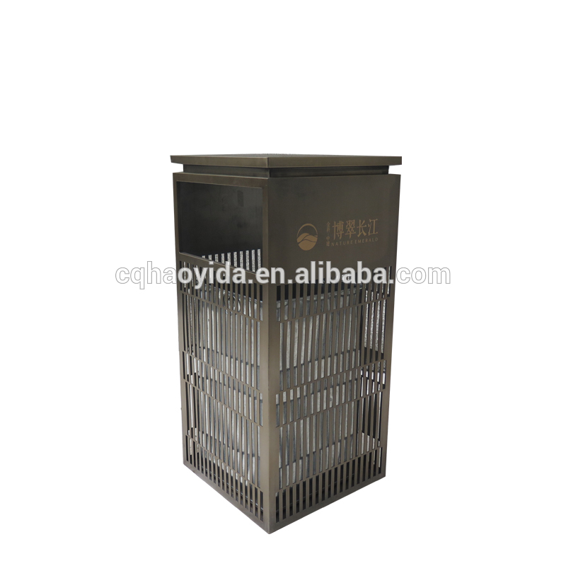 EN840 Certificate 45L Commercial Outdoor Trash Cans