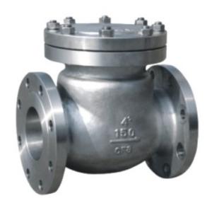 Quality Quiet Standard WOG Flanged Check Valve SS Swing Type ANSI 150LB wholesale