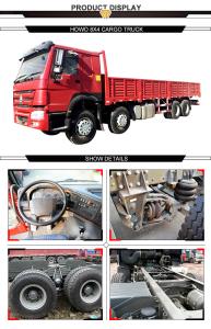 Quality 371HP EuroII Emission 12 Tyres 8 x 4 Heavy Duty Trucks Loading 60000KG wholesale