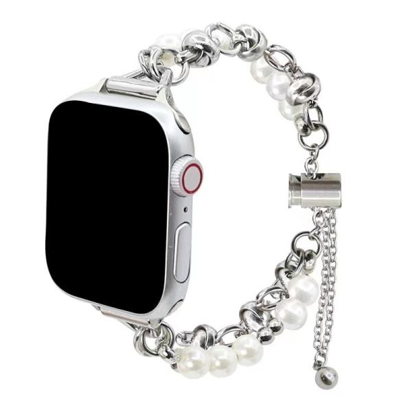 Private Mold IWatch 8 7 6 5 4 3 SE Fashion Pearl Belt Smart Watch Strap Without