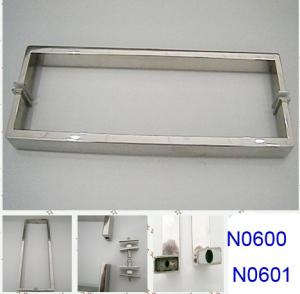 Quality SUS304 Polished Chrome shower handle / glass door handle N0600 N0601 wholesale