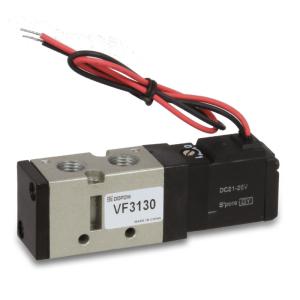 Quality VF Series Pneumatic Control Valve / 5 Way 2 Position Air Valve Single Head Electric Control wholesale