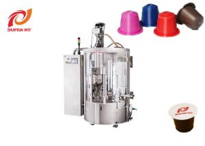 Quality Nespresso Compostable Coffee Capsule Filling Sealing Machine wholesale
