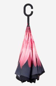 Quality Metal Ribs Reversible Inverted Umbrella With Rubber Handle wholesale