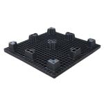 Multi Size Lightweight Plastic Pallet Black Euro HDPE Pallets