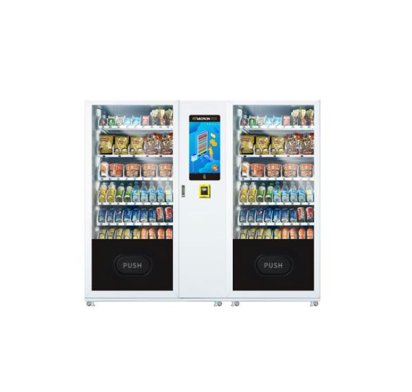 22 Inch Touch Screen Combo Snack Food Big Capacity Vending Machine Cashless