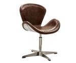 Office Bar Stool Swan Aviator Chair Brown Color 61*55*97cm
