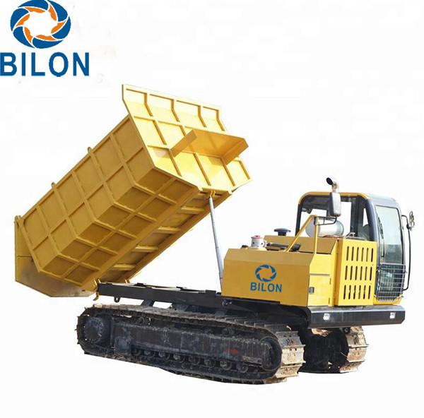 Cheap 132kw Rated Power Crawler Dump Truck With 10000kg Rated Load for sale