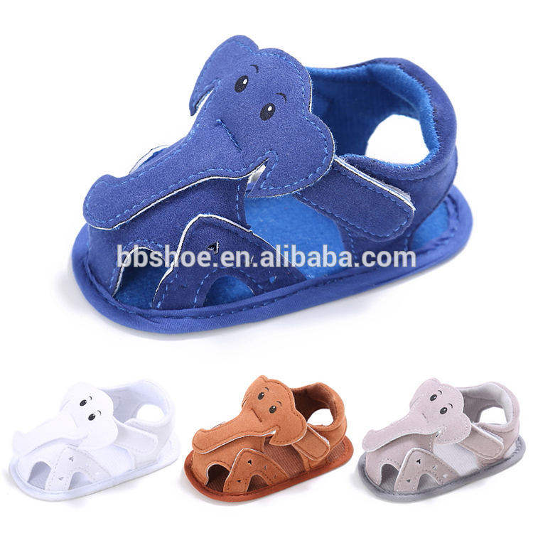 New designed Sandals Animal Elephant soft-sole Outdoor Toddler baby shoes for Boy and Girl