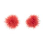 FN010 Wholesale Sexy Feather Sticker Round Invisible Silicone Breast Pasties