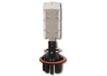 duct mounting Dome Fiber Optic Splice Closure / 6 ports fiber splicing box