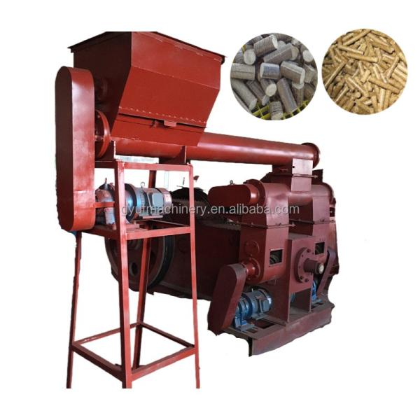 1000KG Per Hour Press Ram Type Mechanical Stamping Wood Briquette Rod Press