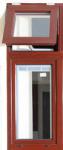 1.9mm Aluminum Top Hung Window