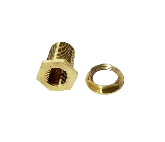 CNC Brass Rain Barrel Spigot Kit 1/2 Inch With Bulkhead Fittings