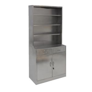 Quality Stainless Steel Hospital Medicine Display Cabinet Custom Dimension 10 Years Warranty wholesale