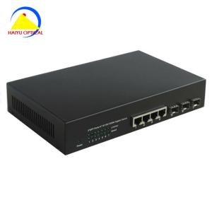 Quality HYG 4 Port Fiber Optic Sfp Media Converter For Network Solution wholesale