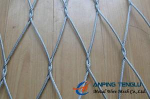 Quality Stainless Steel Cable Knotted Mesh With AISI304, 304l, 316, 316l Cable wholesale