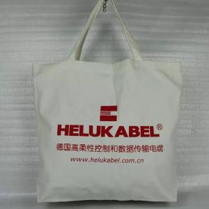 Quality Large Plain Cotton Canvas Tote Bags Silk Screen Printing Hot Stamping wholesale