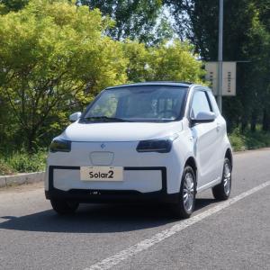 Quality 2024 Blaval L7e Certified Mini Electric Car EEC Solar Power Charged New Energy Vehicle wholesale
