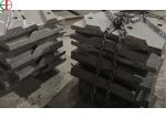 45-56HRC Chromium molybdenum Steel Coal Cement Mill Liners
