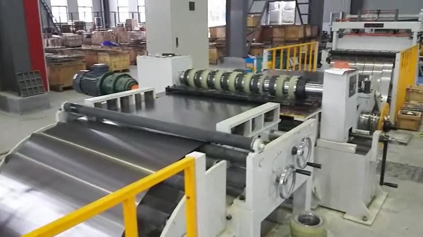 4x1350mm 100m/min Automatic Steel Sheet Slitting Machine Long Service Life