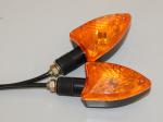Rectangle Red Shell Motorcycle LED Brake Lights OEM Standard Size