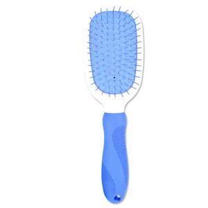 Quality Double Side Pet Hair Brush Fashionable Customized Shape Blue / Pink Color wholesale