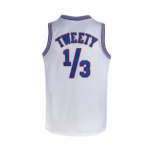 Quality Mens Competition Clothing , Basketball Trainning Jersey Custom Logo White Black wholesale
