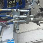 Traffic Acrylic Pneumatic Road Marking Spray Paint Machine