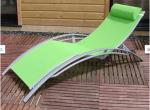 Comfortable Resin Textile Lounge Chair For Balcony Patio Garden