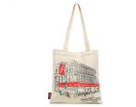 Practical White 12oz Cotton Shopping Bag