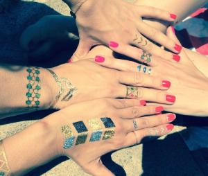 Quality Jewelry Metallic tattoo wholesale